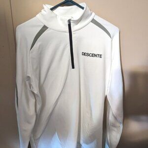 Descente  Pullover Quarter Zip Jacket  Size Medium
